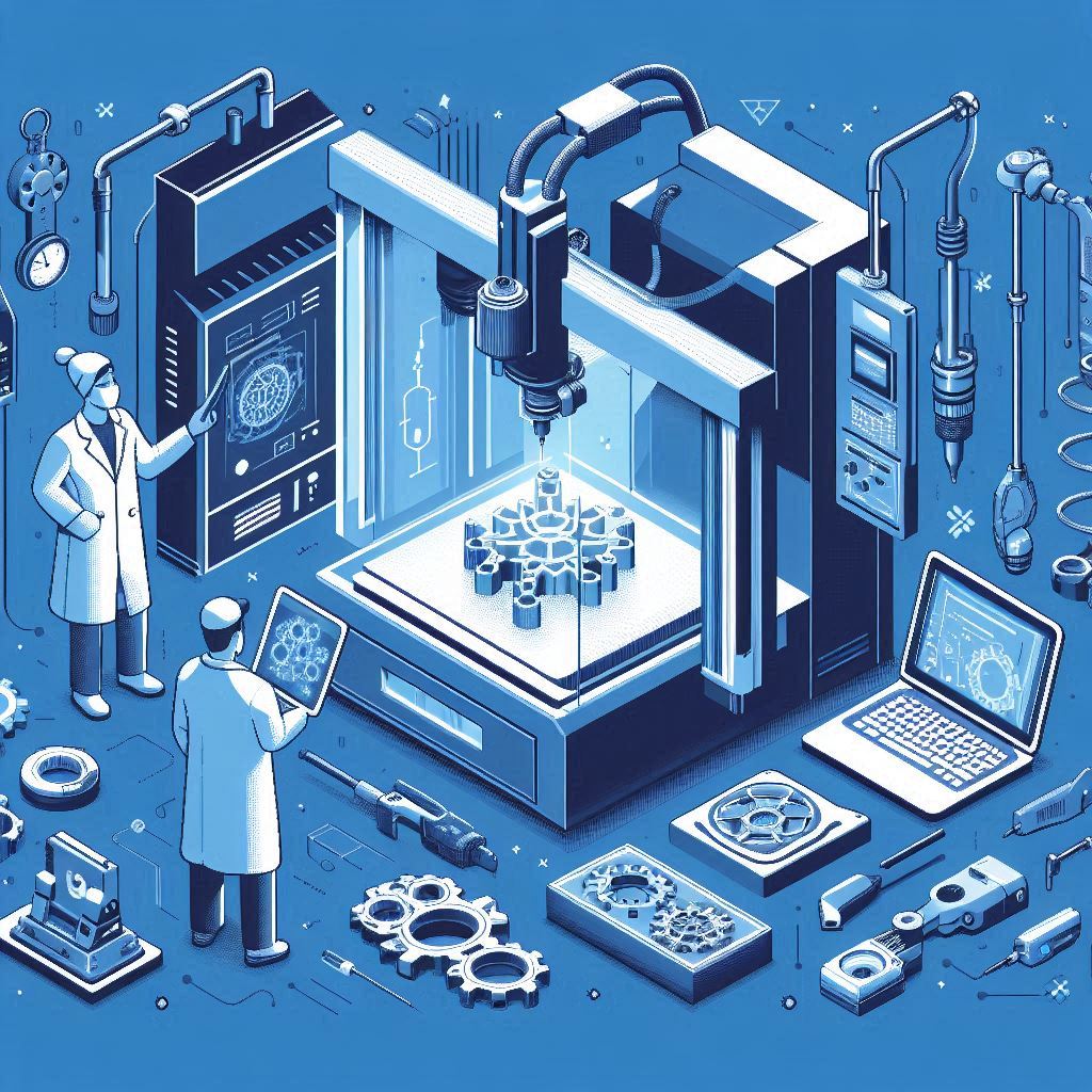 AI illustratie productie.